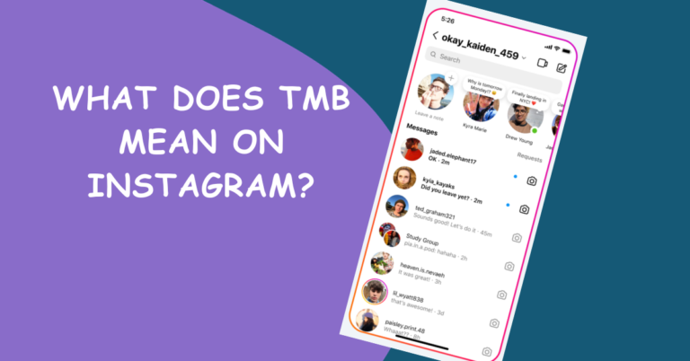 What Does TMB Mean on Instagram?